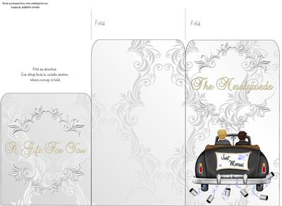 Money Envelope Groom & Groom