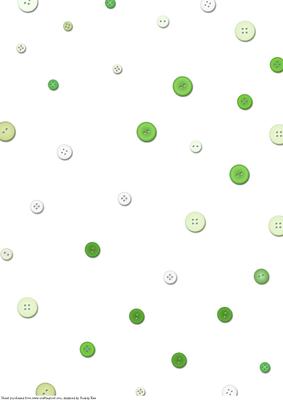 Baby Green Buttons Backing Paper