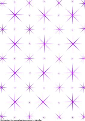 Jewel Sparkle Purple Backing Paper