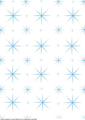 Jewel Sparkle Blue Backing Paper