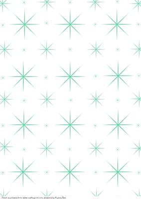 Jewel Sparkle Green Backing Paper