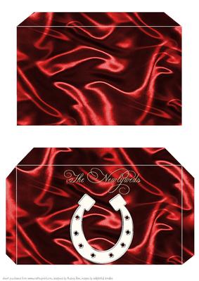 Money Envelope Red Newlyweds 2