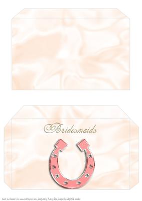Money Envelope Peach Bridesmaids 2