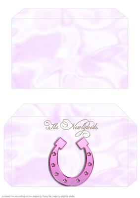 Money Envelope Lilac Newlyweds 2