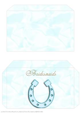 Money Envelope Aqua Bridesmaids 2