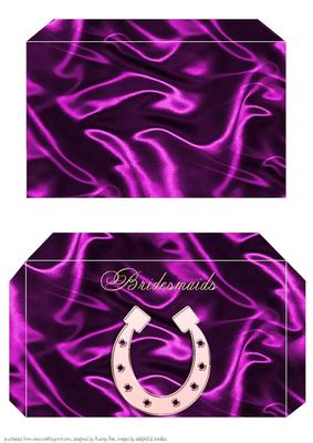 Money Envelope Dark Pink Bridesmaids 2