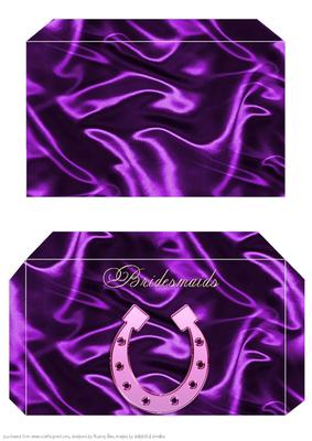 Money Envelope Purple Bridesmaids 2