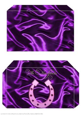 Money Envelope Purple Newlyweds 2