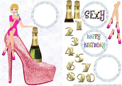 Birthday Girl Red Shoe