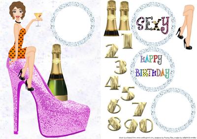 Birthday Girl Pink Shoe 3