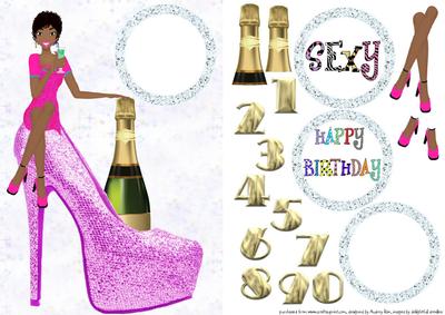 Birthday Girl Pink Shoe 4