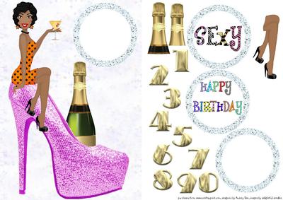 Birthday Girl Pink Shoe 5