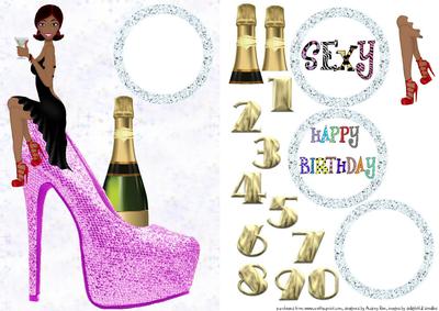 Birthday Girl Pink Shoe 6