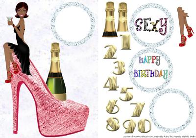 Birthday Girl Red Shoe 6