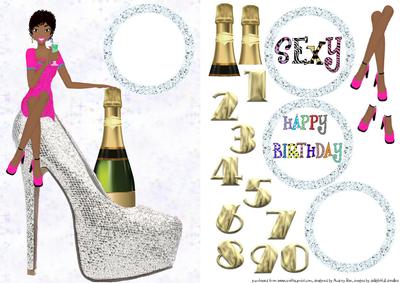 Birthday Girl Silver Shoe 4