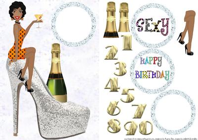 Birthday Girl Silver Shoe 5