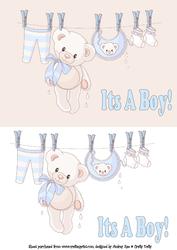 Its a Boy Washing Line