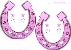 Horseshoe Keepsake Pink