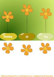 Thinking of You with Flowers
