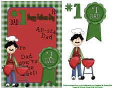 Happy Fathers Day No 1 Dad 3