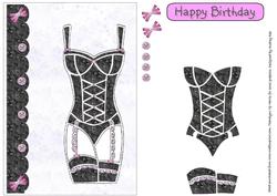 Boudoir Black Feather