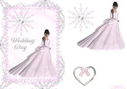 Wedding Day Pink Dress 1