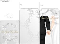 Money Envelope Bride & Groom Hands