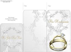 Money Envelope Bride & Groom Rings