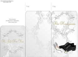Money Envelope Bride & Groom Shoes