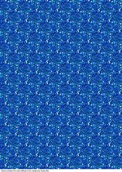 Blue Glitter Backing Paper