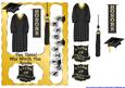 Graduation Girl Black Gown