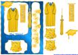 Graduation Boy Gold Gown