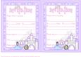 Princess Invitations Ethnic Princess 2