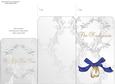 Money Envelope Wedding Rings Navy Bow
