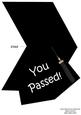 Mortar Board Shaped Card Black Tassel