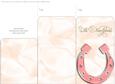 Money Envelope Peach Newlyweds