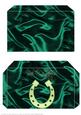 Money Envelope Dark Green Newlyweds 2