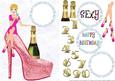 Birthday Girl Red Shoe