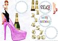 Birthday Girl Pink Shoe 2