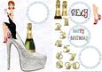 Birthday Girl Silver Shoe 2