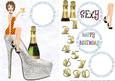 Birthday Girl Silver Shoe 3