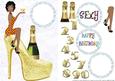 Birthday Girl Gold Shoe 5