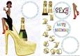 Birthday Girl Gold Shoe 6