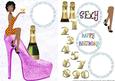 Birthday Girl Pink Shoe 5