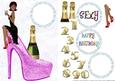 Birthday Girl Pink Shoe 6