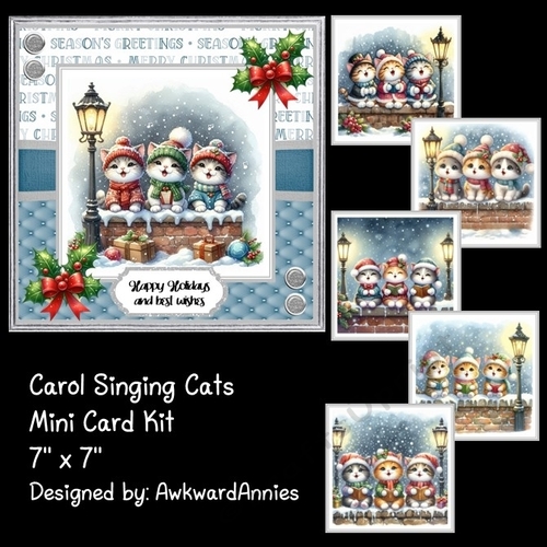 Carol Singing Cats