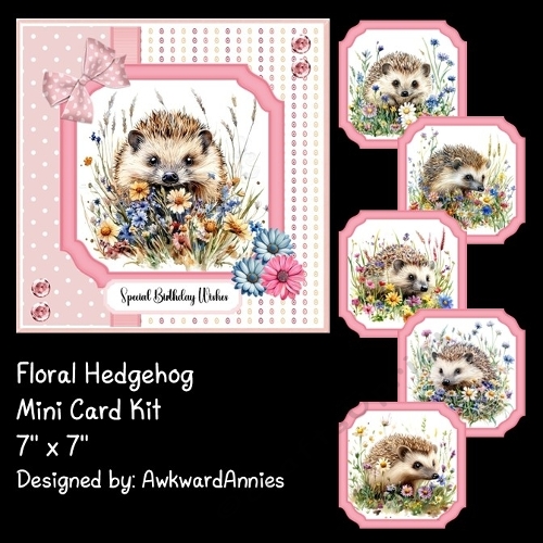 Floral Hedgehog