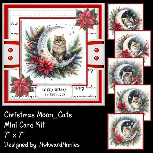 Christmas Moon_Cats