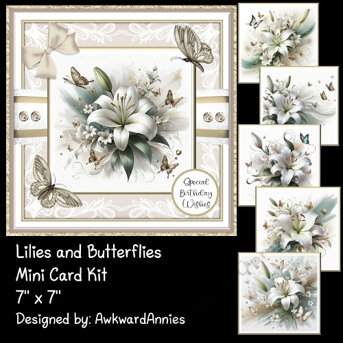 Lilies and Butterflies