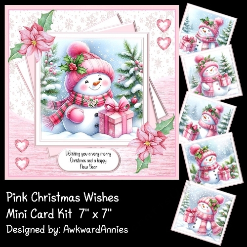 Pink Christmas Wishes
